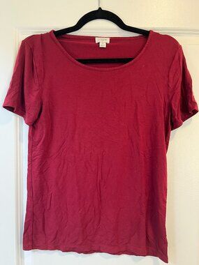J. Crew Red Tee - Women's S